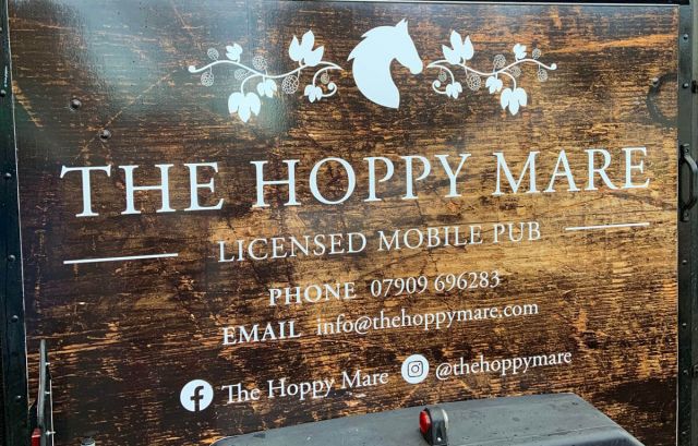 Hoppy Mare Van Side